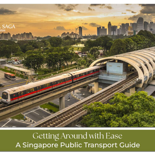 Singapore public transport guide blog banner by Travel saga Tourism