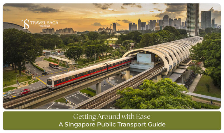 Singapore public transport guide blog banner by Travel saga Tourism
