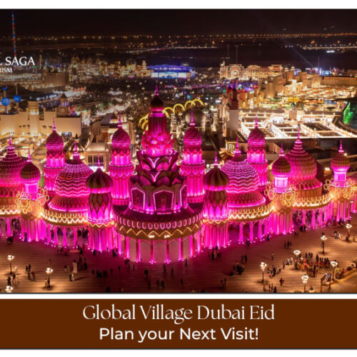 Global Village Dubai Eid Blog Banner by Travel Saga Tourism