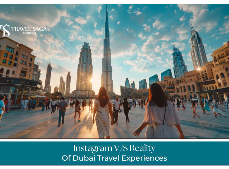 Dubai travel experience Blog Banner By Travel Saga Tourism