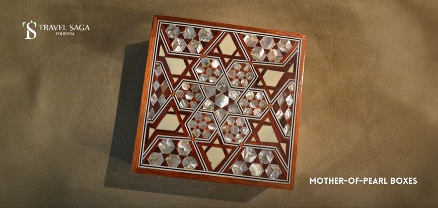 Mother-of-pearl boxes