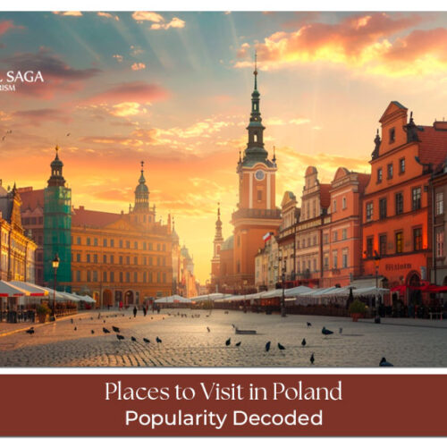 Places  to Visit in Poland Blog Banner by Travel Saga Tourism