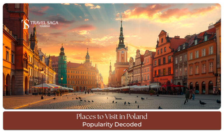 Places  to Visit in Poland Blog Banner by Travel Saga Tourism