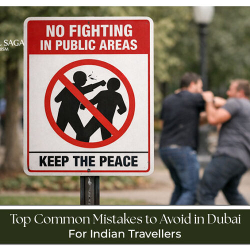 Common Mistakes to Avoid in Dubai Blog Banner by Travel Saga Tourism