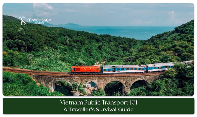 Vietnam public transport blog banner by Travel Saga Tourism