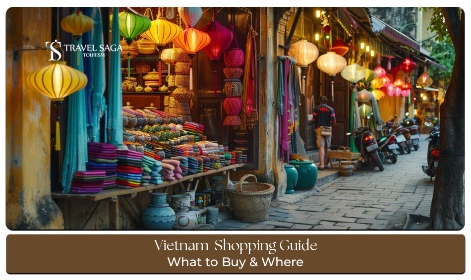 Vietnam shopping guide blog banner by Travel Saga Tourism