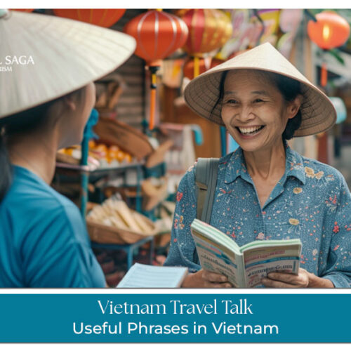 Useful Phrases in Vietnam Blog Banner By Travel Saga Tourism.