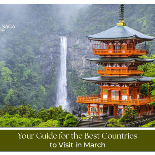 best countries to visit in March Blog Banner by Travel Saga Tourism