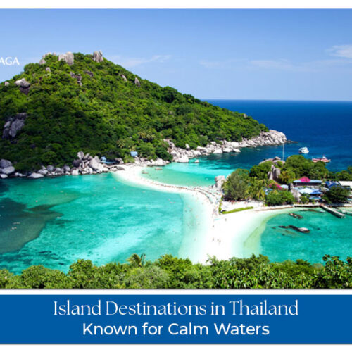 Calm water island destinations in Thailand
