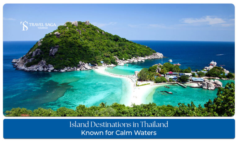 Calm water island destinations in Thailand