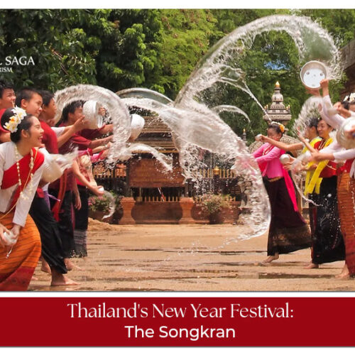 Thailand New Year festival Blog Banner by Travel Saga Tourism