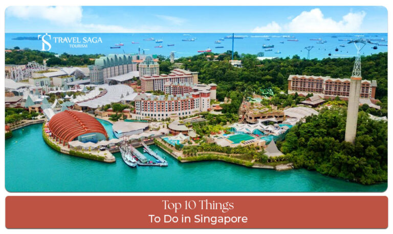 Things to do in Singapore Blog Banner by Travel Saga Tourism