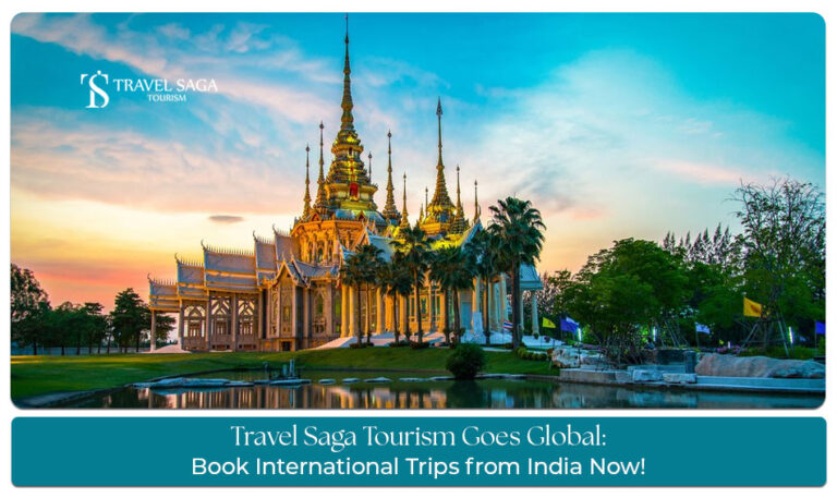 International Trips from India Blog Banner by Travel Saga Tourism