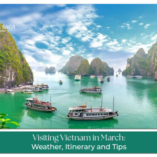 Vietnam in March Blog Banner by Travel Saga Tourism