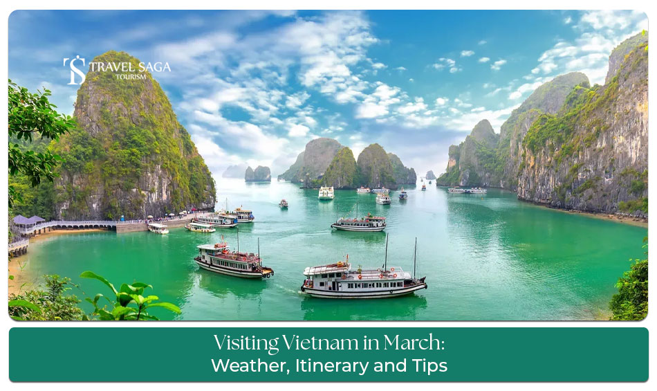 Vietnam in March Blog Banner by Travel Saga Tourism