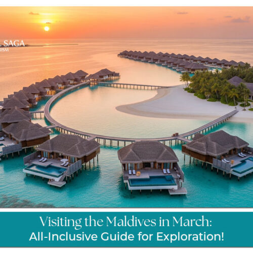 Maldives in March Blog Banner by Travel Saga Tourism