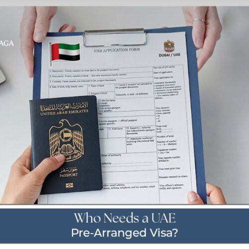 Who needs a uae pre-arranged visa application process