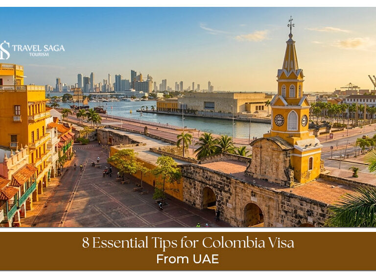 Dubai to Colombia travel guidance