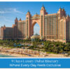 Luxury Dubai itinerary featuring Burj Khalifa, desert safari, yacht cruise, fine dining, and exclusive experiences across 9 days in Dubai