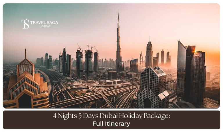 Dubai travel plan 4 nights 5 days