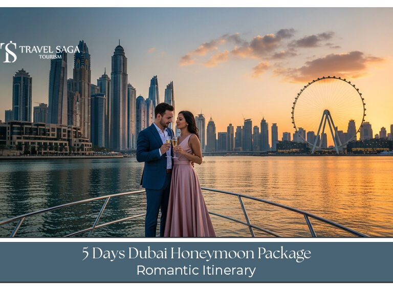 5 Days Dubai Honeymoon Package Itinerary for romantic couples in Dubai
