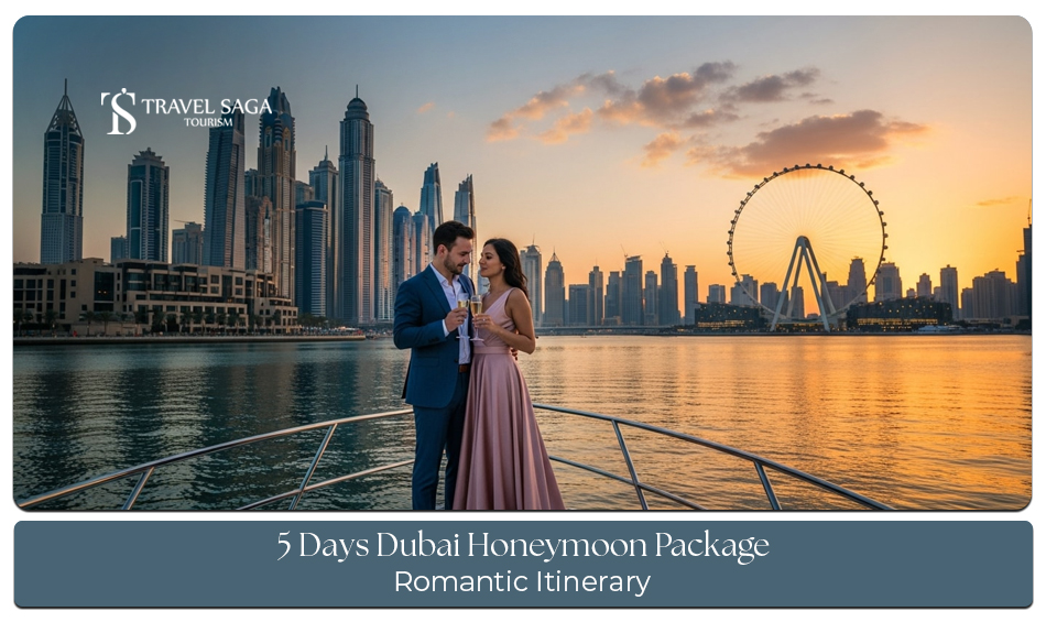 5 Days Dubai Honeymoon Package Itinerary for romantic couples in Dubai
