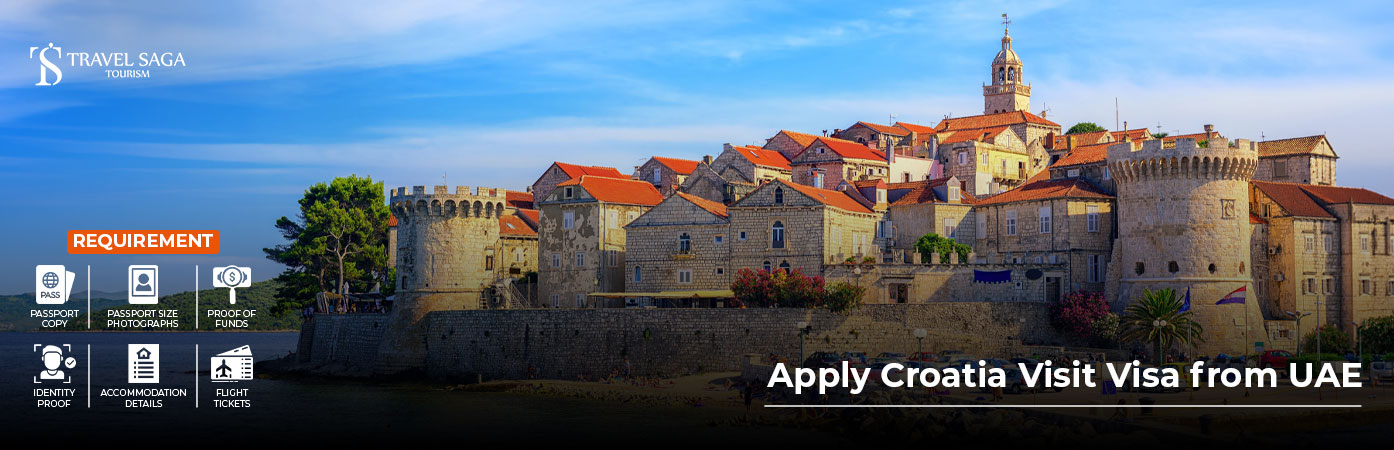 Apply Croatia Visit Visa from UAE with passport, visa application documents, travel itinerary, and approval process essentials.