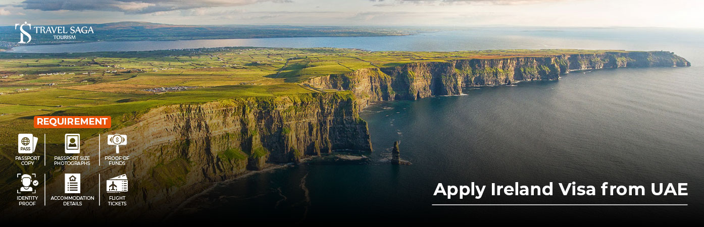 Apply Ireland visa from UAE with passport, supporting documents, visa application form, and travel essentials for quick processing.
