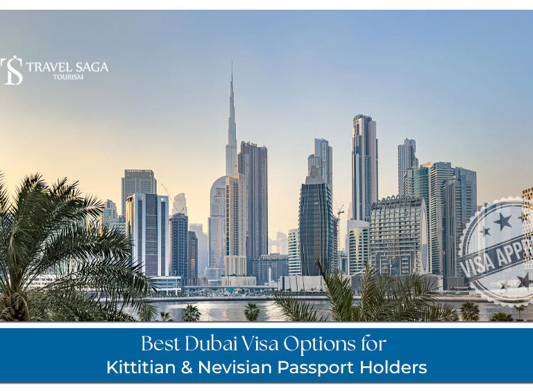 UAE visa types for St Kitts and Nevis citizens process