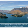 Travel to New Zealand from Dubai with easy visa guidance