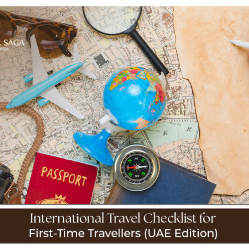 Travel checklist for international trip beginners