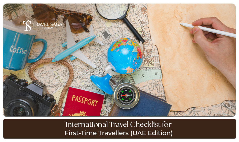 Travel checklist for international trip beginners