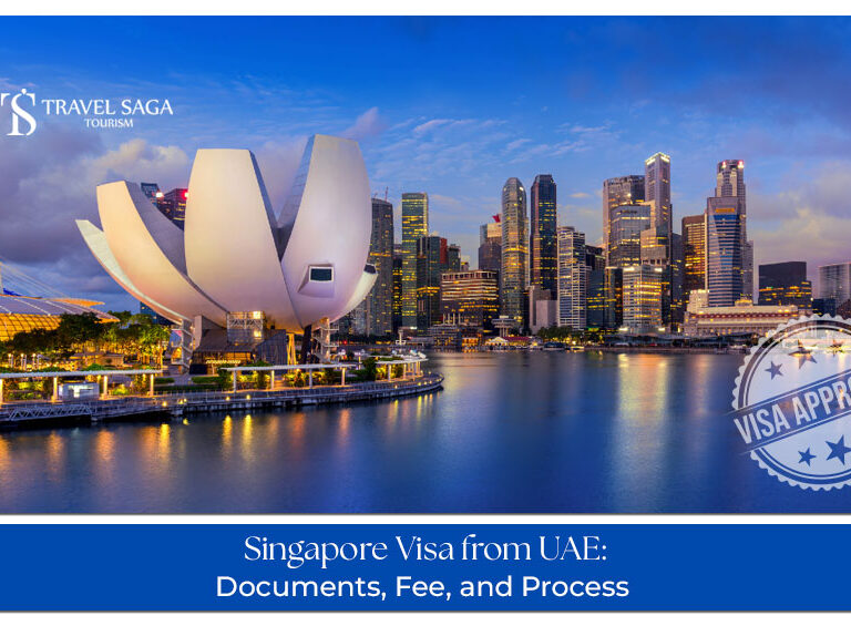 UAE residents applying for Singapore visa steps