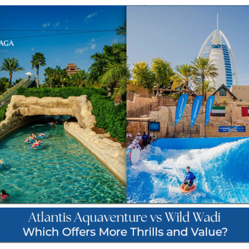 Atlantis Aquaventure vs Wild Wadi comparison for rides, attractions, and family fun