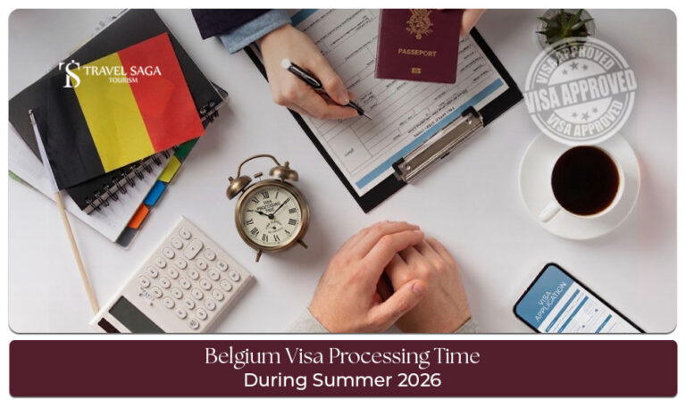 Belgium visa processing during summer 2026 for UAE residents applying for travel