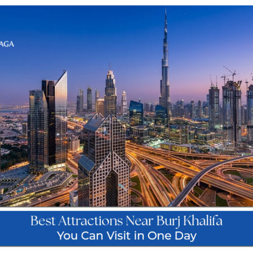 Best attractions near Burj Khalifa including shopping, fountains, and entertainment