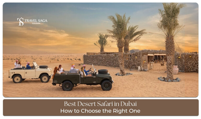 Best desert safari in Dubai with dune bashing, camel rides, and cultural shows