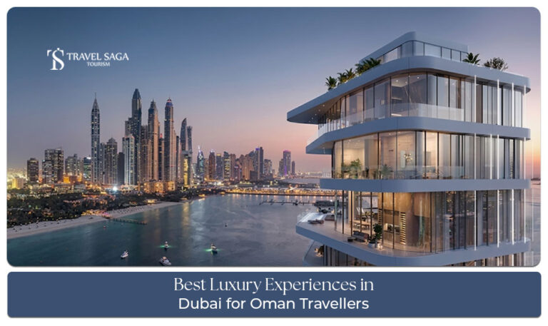 Luxury experiences in Dubai for Oman travellers including yachts, fine dining, and premium attractions