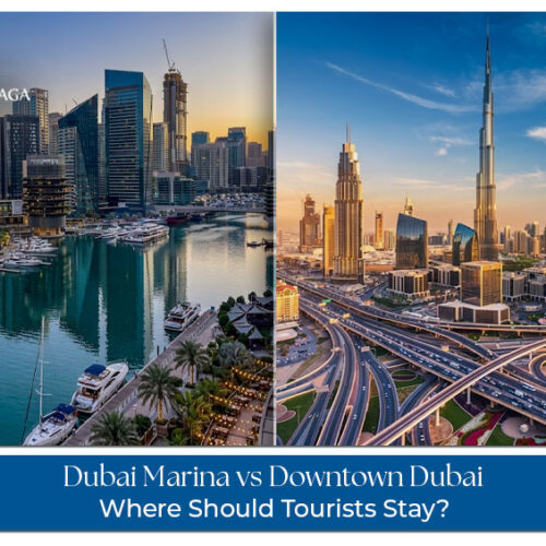Dubai Marina vs Downtown Dubai comparison for attractions, lifestyle, and experiences