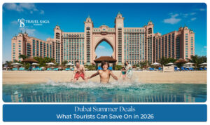 Dubai summer deals in 2026 featuring shopping offers, hotel savings, and attractions