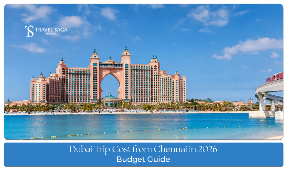Dubai trip cost from Chennai in 2026 including flights, hotels, and activities
