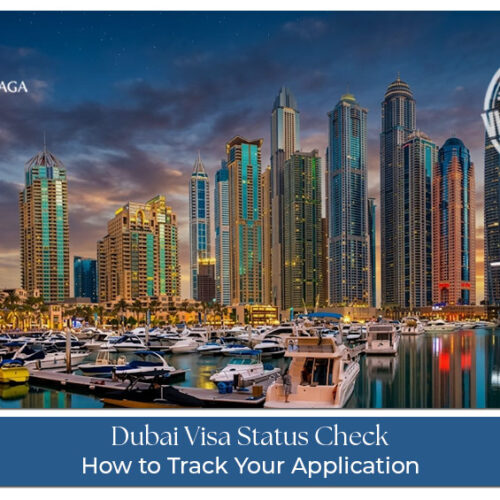 Dubai visa status check online with application tracking and approval updates