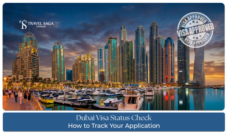 Dubai visa status check online with application tracking and approval updates