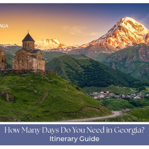 Georgia itinerary guide covering cities, mountains, culture, and scenic attractions