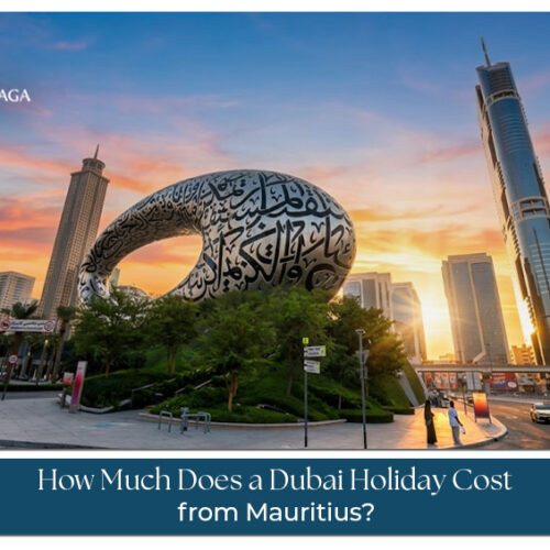 Dubai holiday cost from Mauritius including flights, hotels, and travel expenses