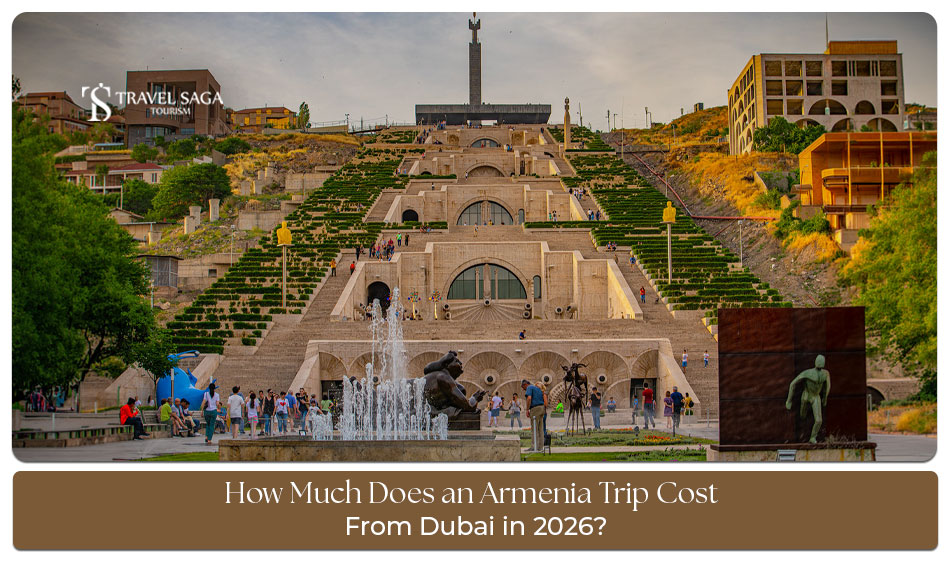 Armenia trip from Dubai with scenic landmarks, travel expenses, and holiday planning