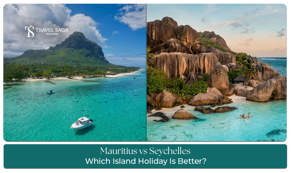 Mauritius vs Seychelles island holiday comparison for beaches, resorts, and experiences