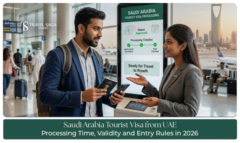 Saudi Arabia tourist visa application process for UAE residents in 2026