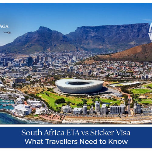 South Africa ETA vs sticker visa comparison covering requirements and application process