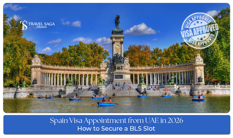 Spain visa appointment from UAE in 2026 with booking process and application tips
